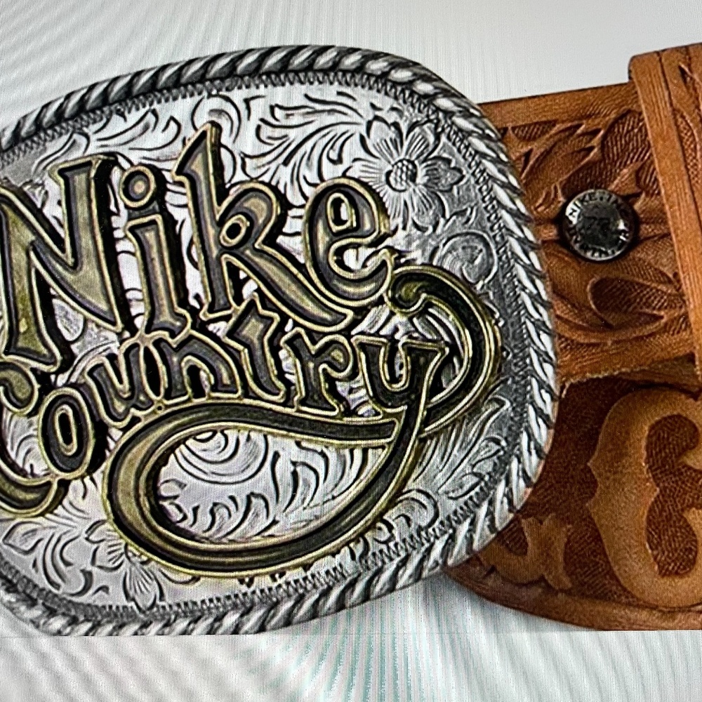 Nike Country Belt Buckle New